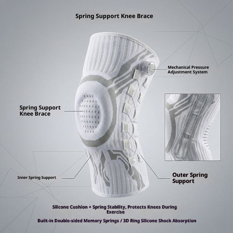 Knob-Style Knee Pads for Outdoor Running